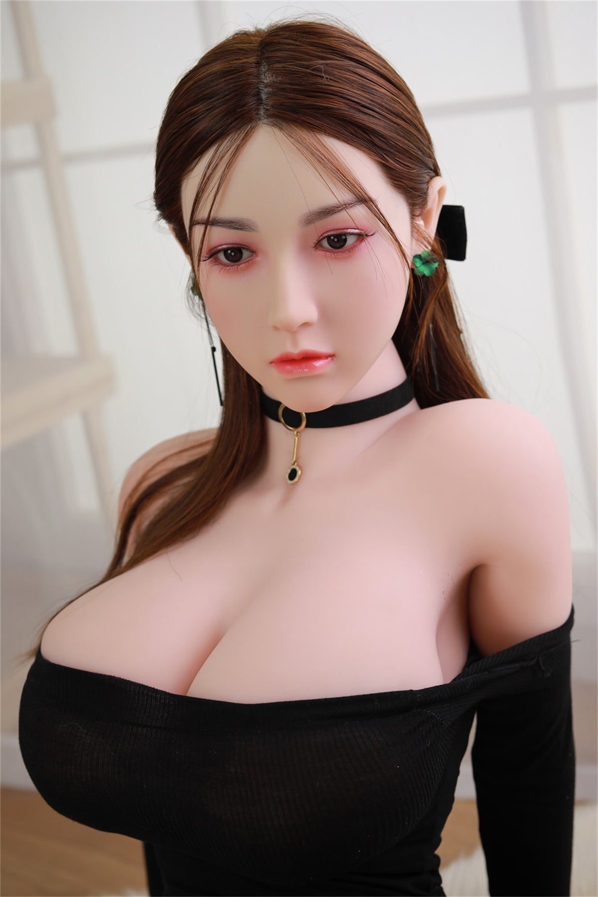 168cm (5.51ft) Big Bust Sexy Japanese Girl Sex Doll CHB2412168 Sakiko