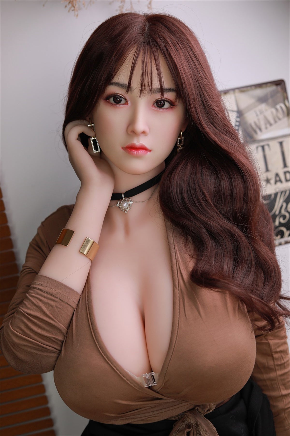 168cm (5.51ft) Big Chest Korean Girl Love Doll CHB2412167 Juno