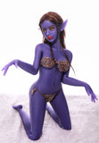 136cm (4.46ft) Small Boobs Avatar Sex Doll C230606 Dana Alien Avatar