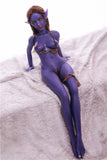 136cm (4.46ft) Small Boobs Avatar Sex Doll C230606 Dana Alien Avatar