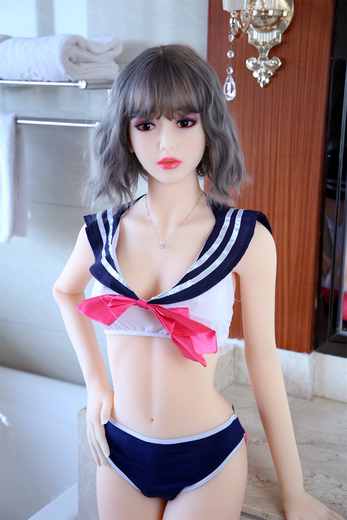 160cm (5.25ft) Small Bust Adorable Sweet Girl Love Doll E25022612 Perla