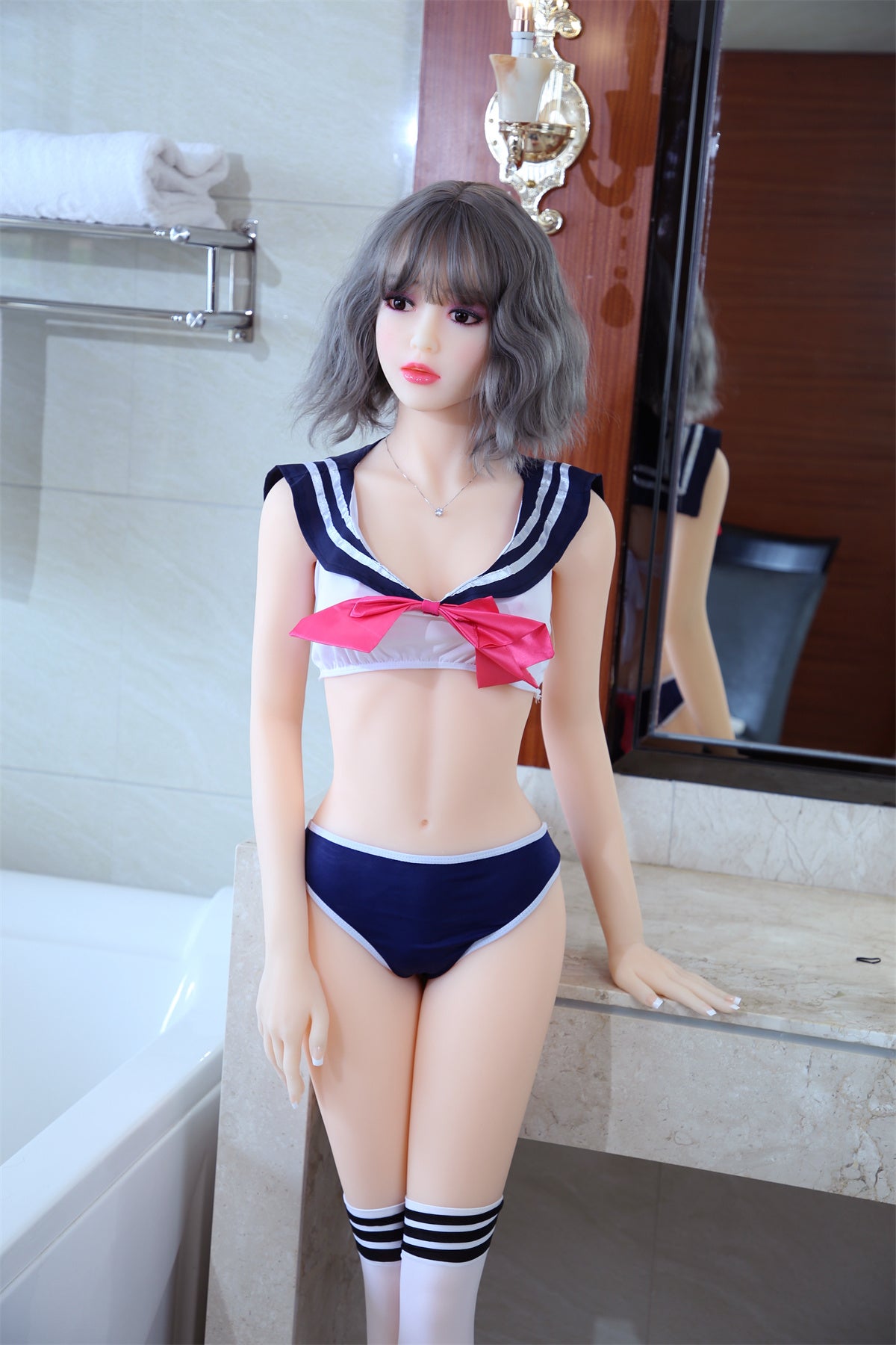 160cm (5.25ft) Small Bust Adorable Sweet Girl Love Doll E25022612 Perla