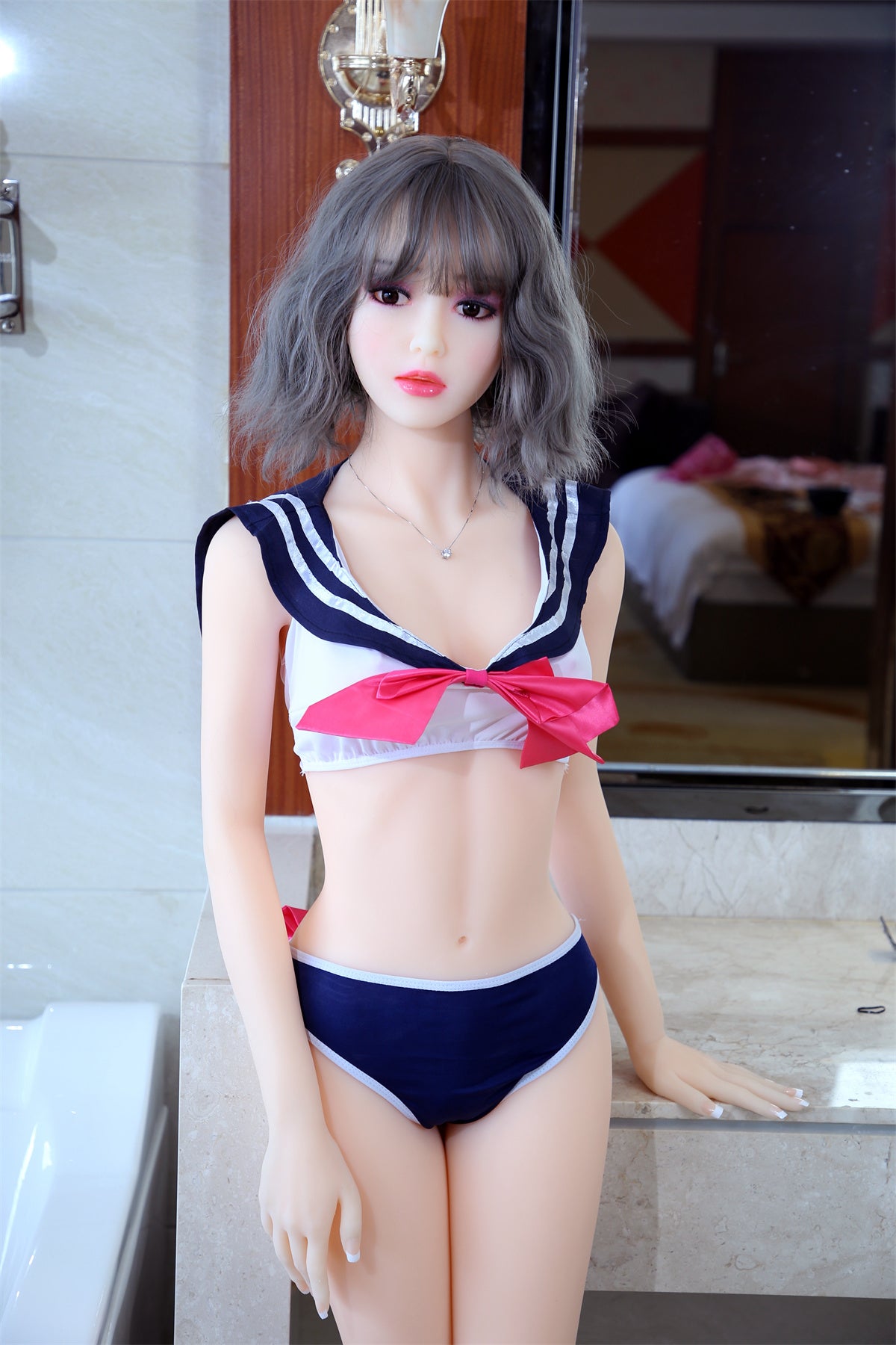 160cm (5.25ft) Small Bust Adorable Sweet Girl Love Doll E25022612 Perla