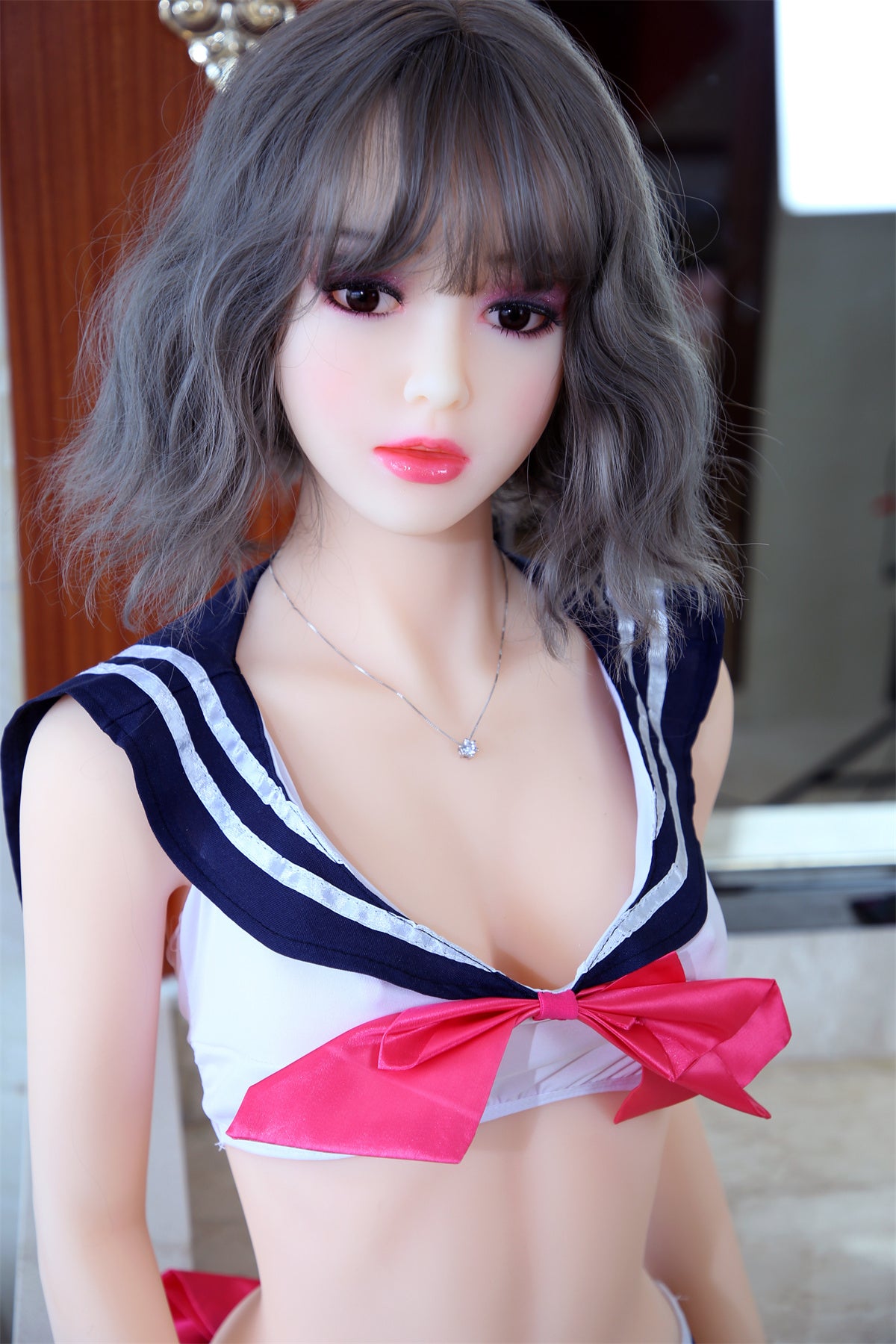 160cm (5.25ft) Small Bust Adorable Sweet Girl Love Doll E25022612 Perla