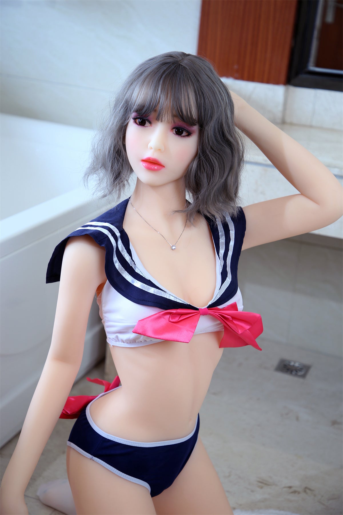 160cm (5.25ft) Small Bust Adorable Sweet Girl Love Doll E25022612 Perla