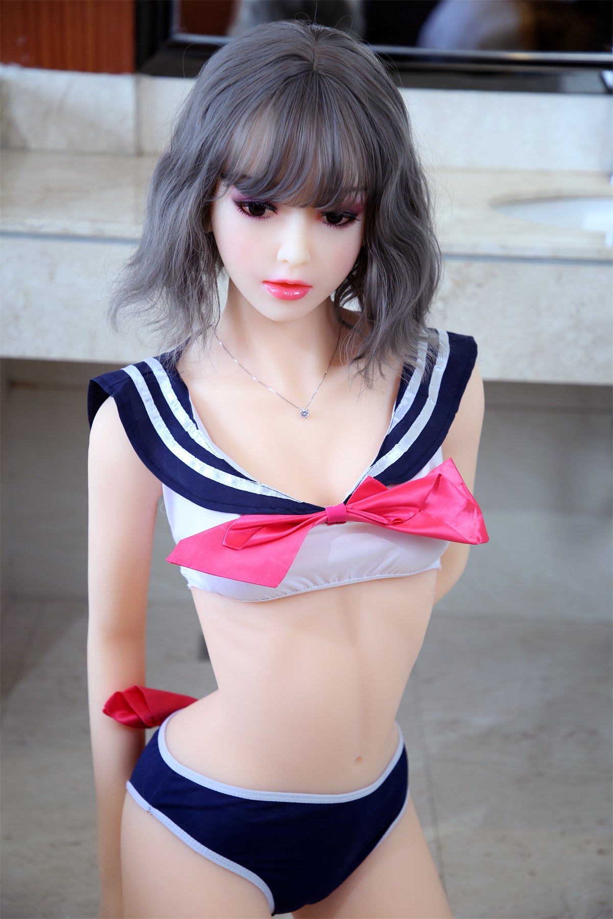 160cm (5.25ft) Small Bust Adorable Sweet Girl Love Doll E25022612 Perla