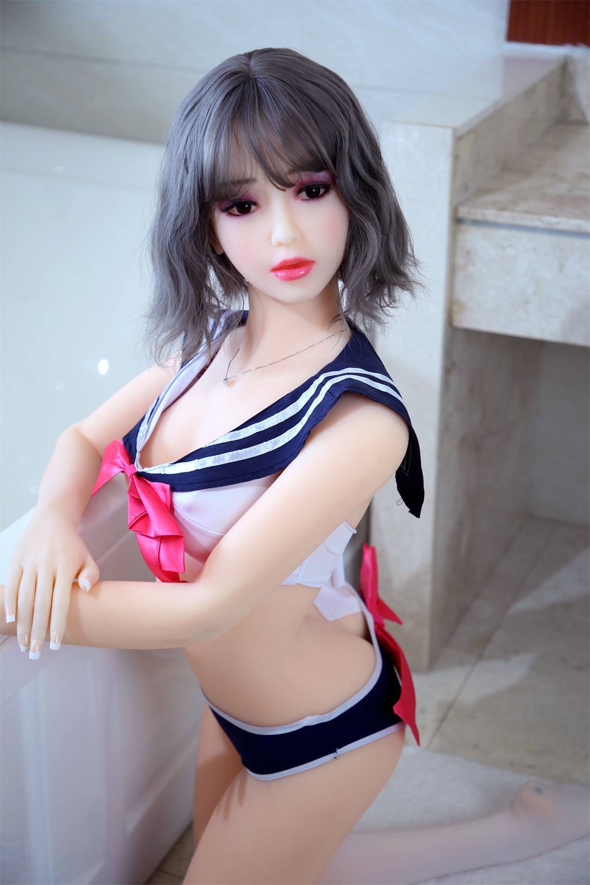 160cm (5.25ft) Small Bust Adorable Sweet Girl Love Doll E25022612 Perla