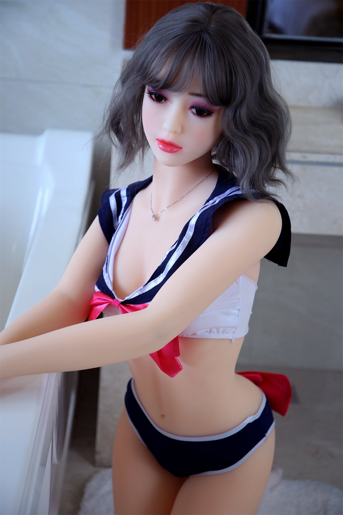 160cm (5.25ft) Small Bust Adorable Sweet Girl Love Doll E25022612 Perla