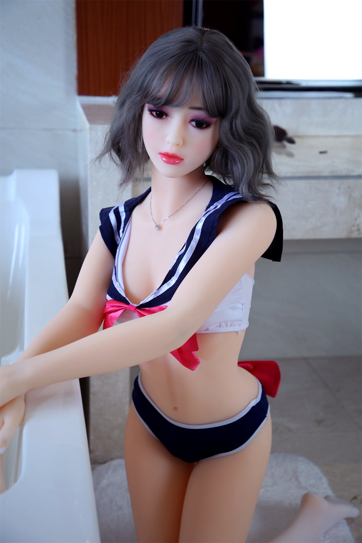 160cm (5.25ft) Small Bust Adorable Sweet Girl Love Doll E25022612 Perla