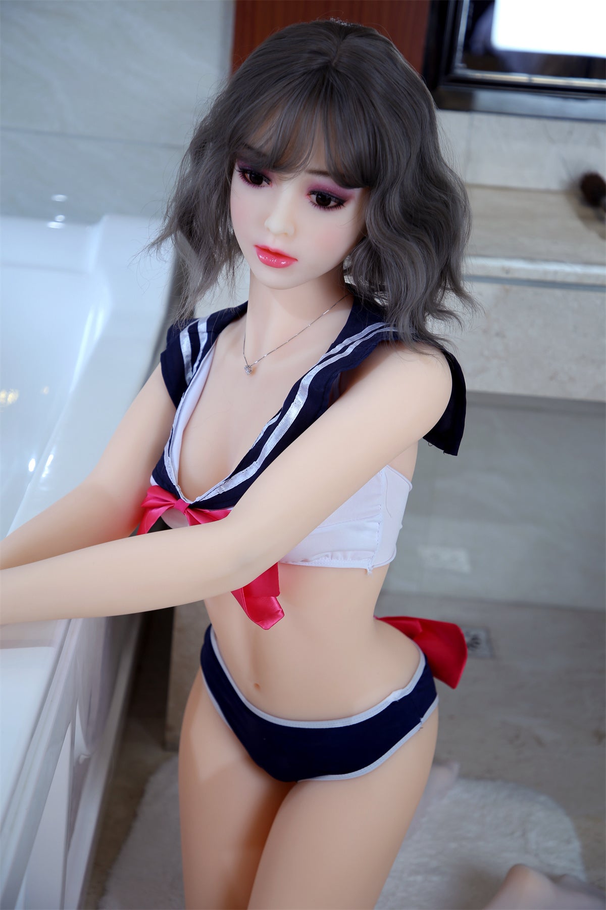 160cm (5.25ft) Small Bust Adorable Sweet Girl Love Doll E25022612 Perla