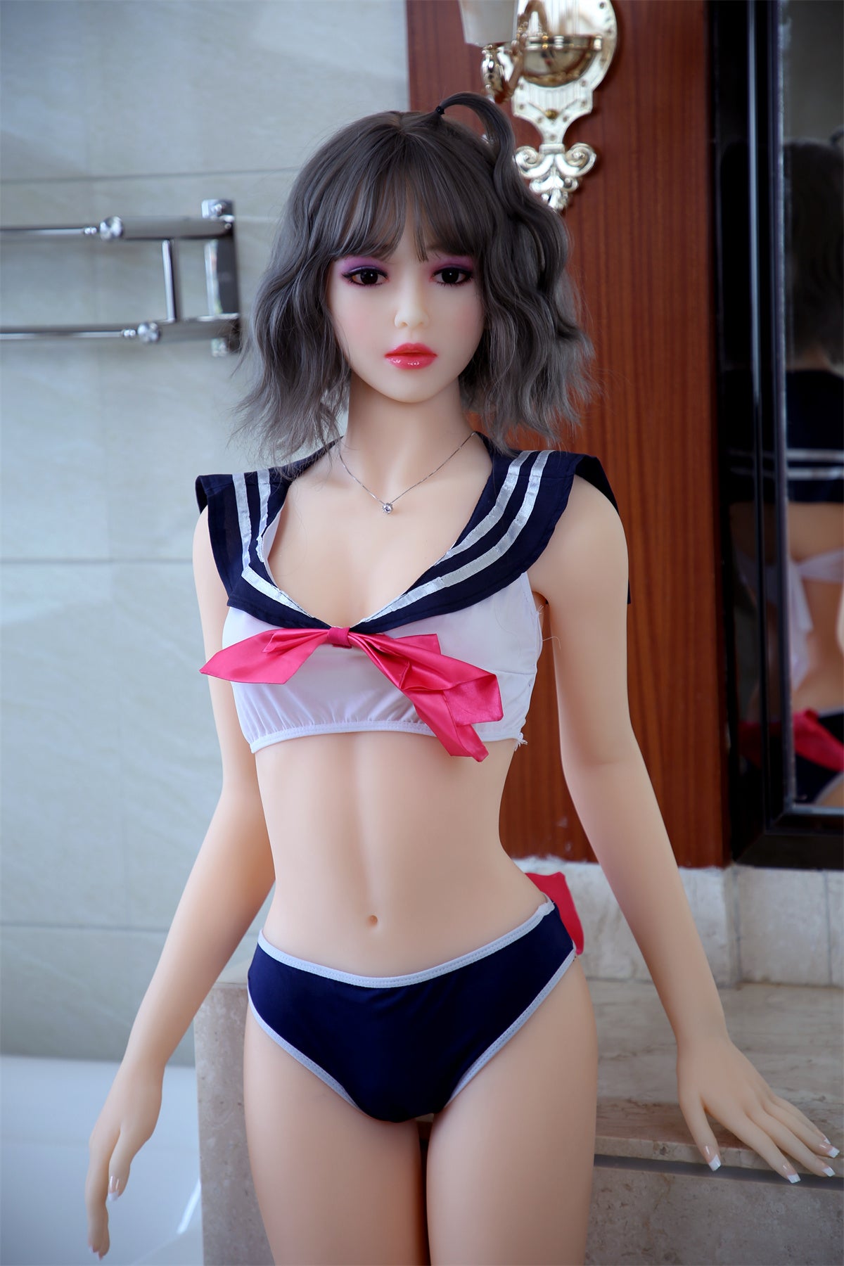 160cm (5.25ft) Small Bust Adorable Sweet Girl Love Doll E25022612 Perla