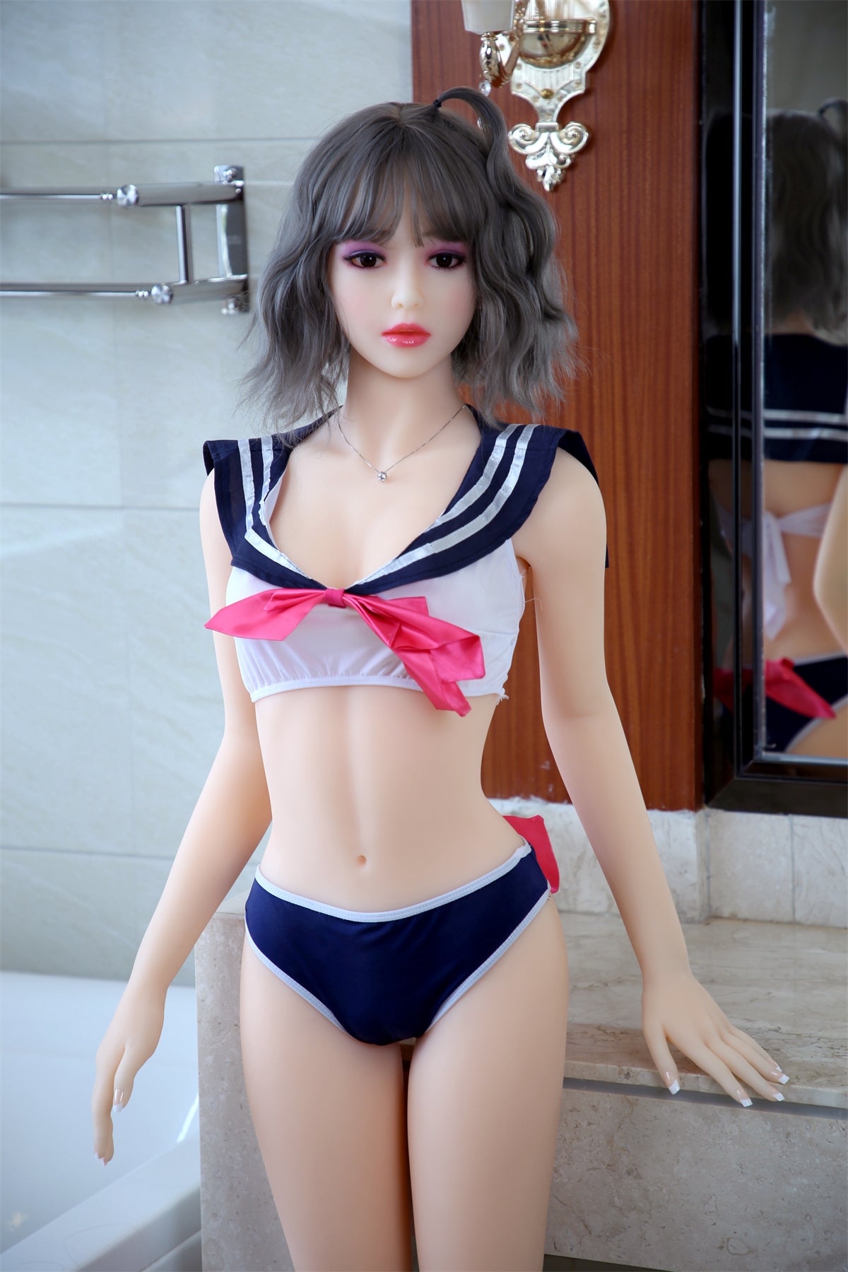 160cm (5.25ft) Small Bust Adorable Sweet Girl Love Doll E25022612 Perla