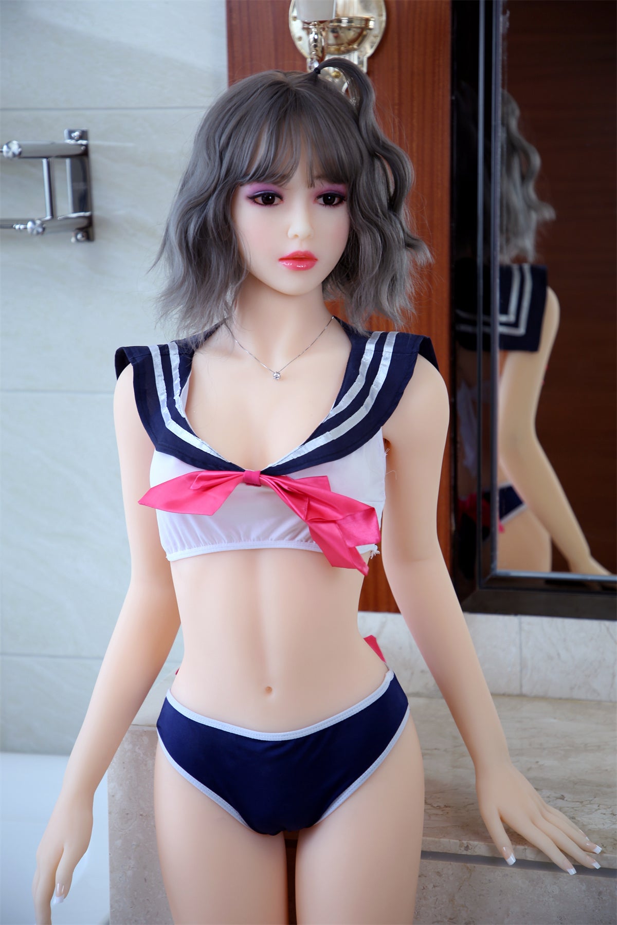 160cm (5.25ft) Small Bust Adorable Sweet Girl Love Doll E25022612 Perla