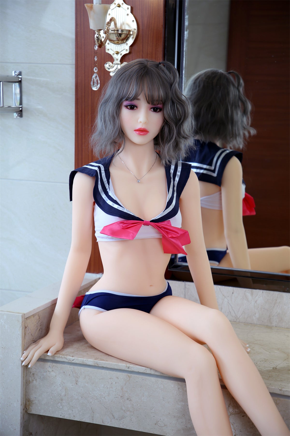 160cm (5.25ft) Small Bust Adorable Sweet Girl Love Doll E25022612 Perla