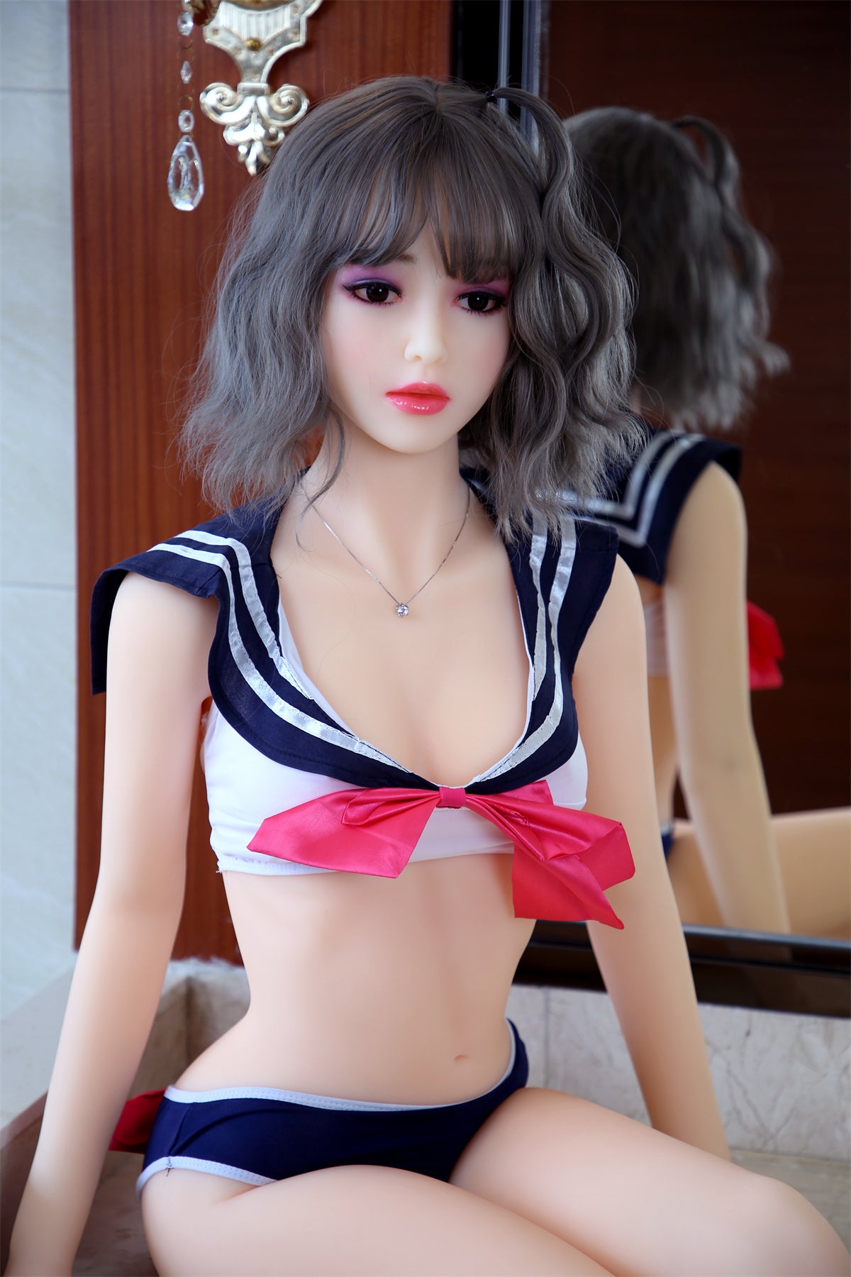 160cm (5.25ft) Small Bust Adorable Sweet Girl Love Doll E25022612 Perla