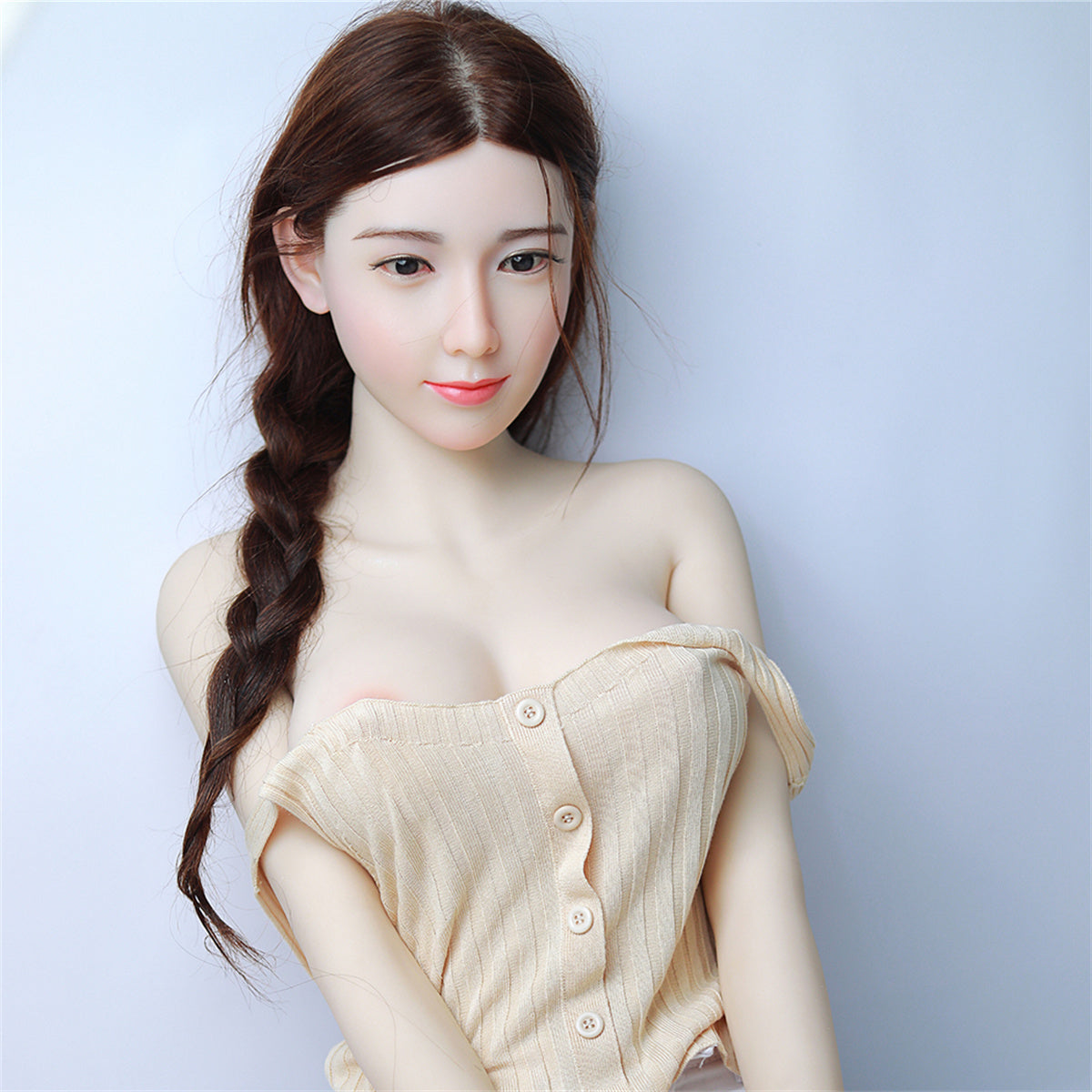 163cm (5.35ft) Medium Breasts Skinny College Girl Love Doll CHB241296 Hatsuki