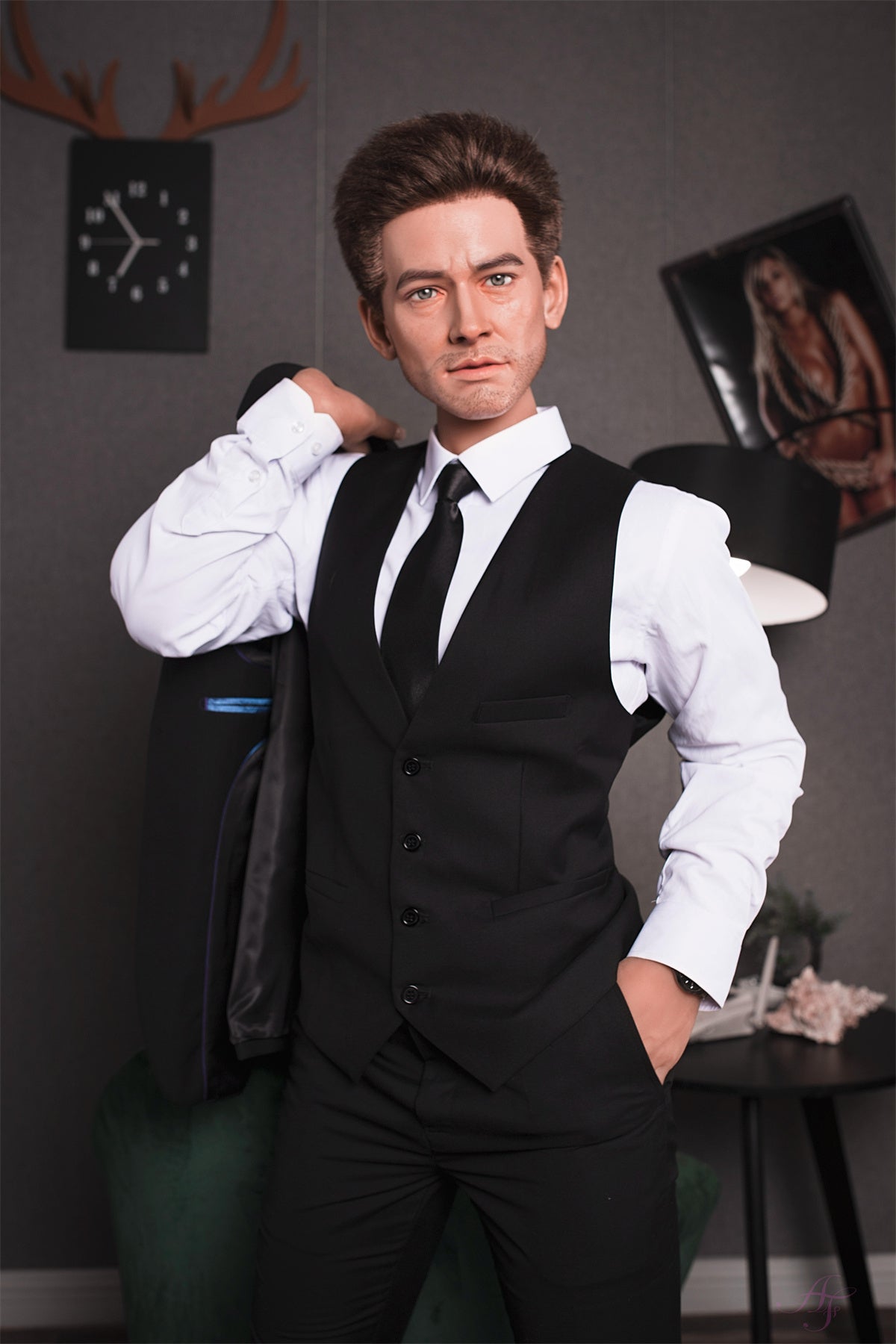 180cm (5.90ft) Senior Manager Business Elite Male Love Doll E25022711 Craig