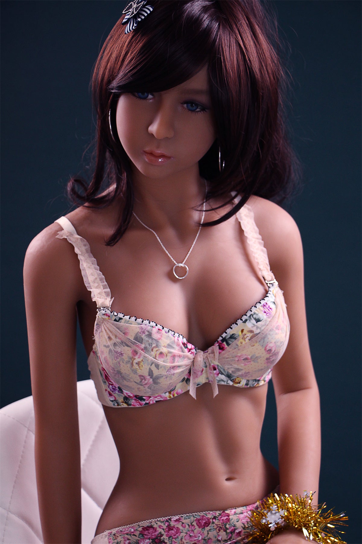 160cm (5.25ft) Small Breasts Tanned Skin Lovely Girl Love Doll E25022614 Gia