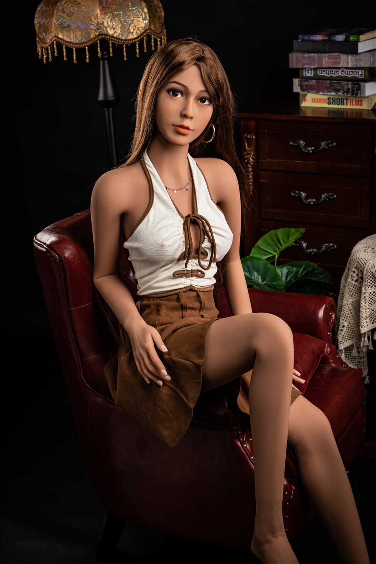 157cm (5.15ft) Small Bust Skinny Love Doll SE25022808 Rikki