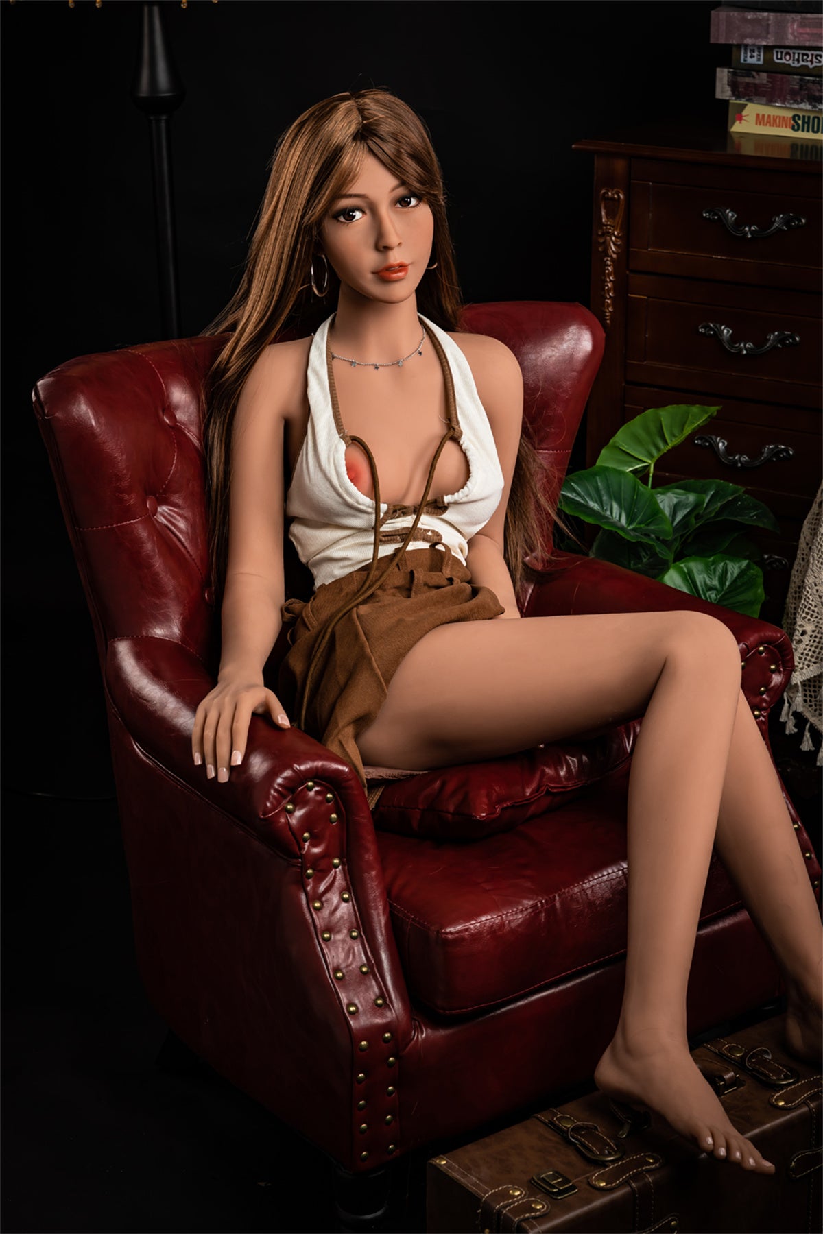 157cm (5.15ft) Small Bust Skinny Love Doll SE25022808 Rikki