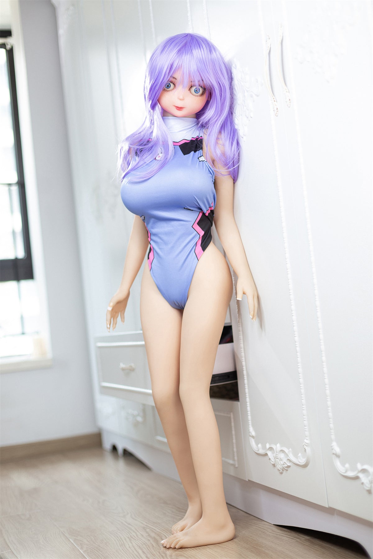 125cm (4.10ft) Big Boobs Cute Anime Love Doll F4083028 Kyra