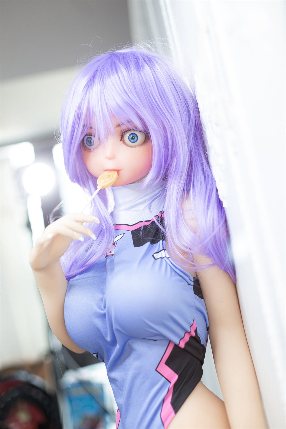 125cm (4.10ft) Big Boobs Cute Anime Love Doll F4083028 Kyra