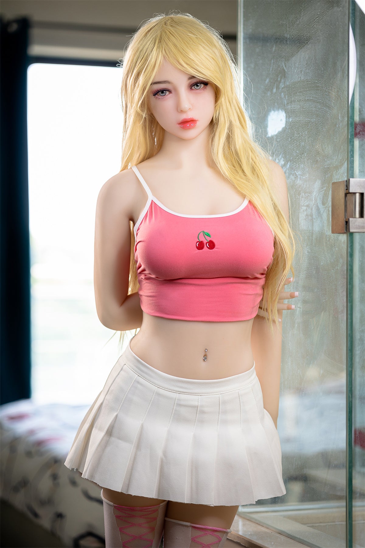 158cm (5.18ft) Medium Breasts Sweet Blonde Girl Sex Doll F4082701 Daniella - Best Love Sex Doll