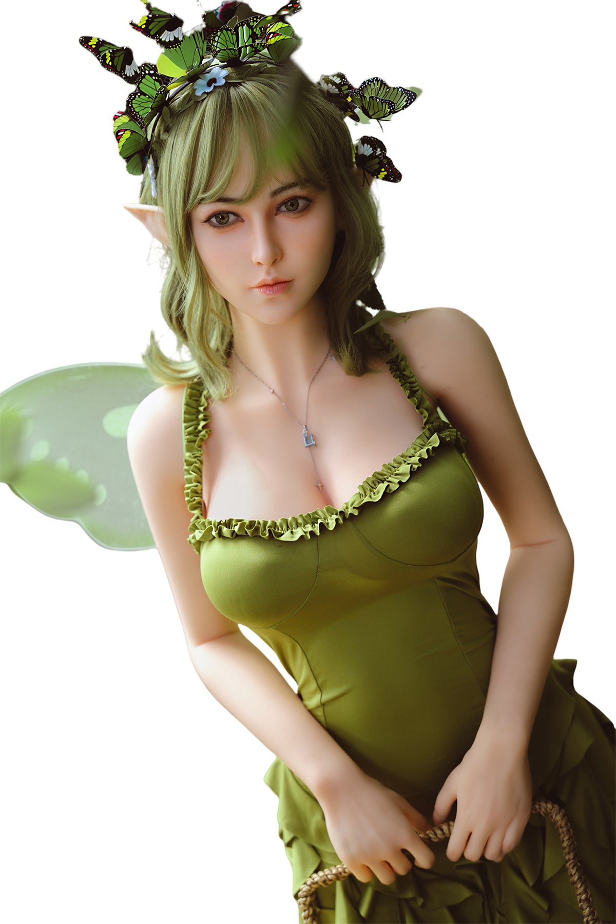 160cm (5.25ft) Big Chest Elf Sex Doll D4110501 Aggy HB8