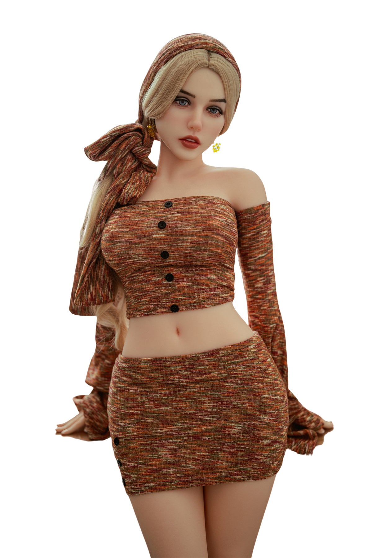 152cm (4.99ft) Big Boobs Romantic Blonde Girl Love Doll D5052002 Daniele