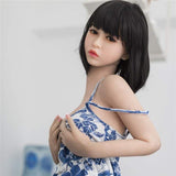 155cm (5.09ft) Piept plat WM Sex Doll DM1 DR19120210 Momoka - Vânzare la cald