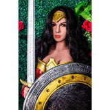 165cm (5.41ft) Sânul mic WM Sex Doll Cosplay DM1 DP19121723 Wonder Woman Diana Prince - Vânzare la cald