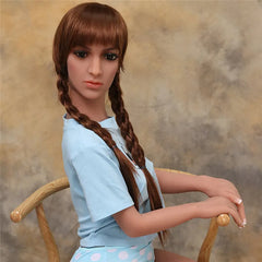 148cm ( 4.85ft ) Small Breast Sex Doll DR19092701 Gardenia - Best Love Sex Doll