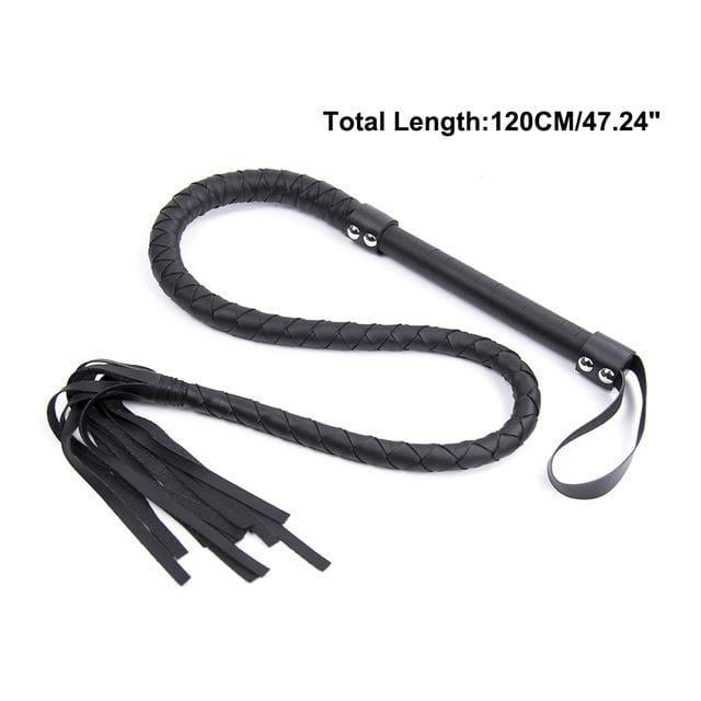 85CM/120CM PU Leather Soft Horse Whip Bondage Flogger Fetish BDSM Sex Spanking Policy Knout - Best Love Sex Doll