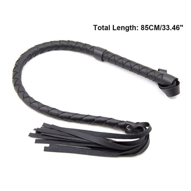 85CM/120CM PU Leather Soft Horse Whip Bondage Flogger Fetish BDSM Sex Spanking Policy Knout - Best Love Sex Doll