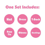 Airline Stewardess - Hollow Out Skirts Suit Hostess Erotic Costume Set For Woman