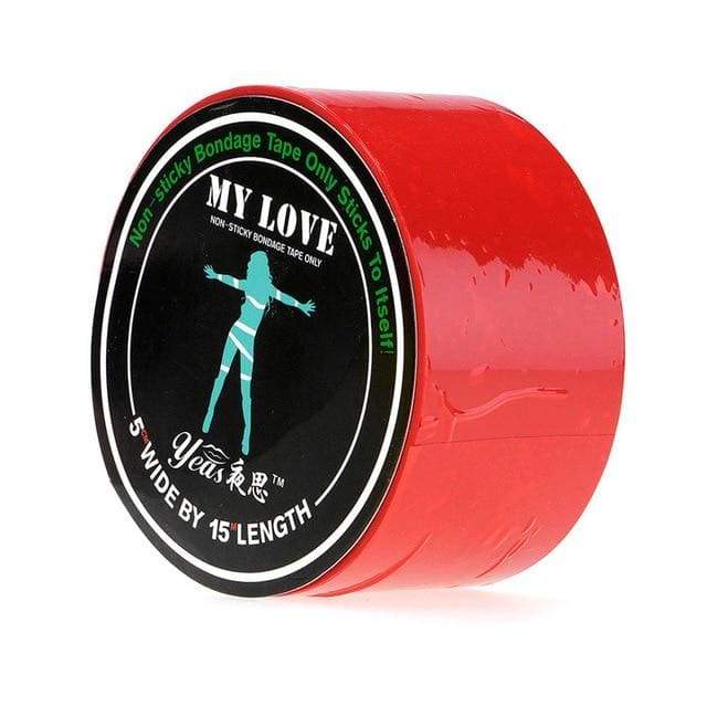 Bondage Restraint Tape BDSM Special Electrostatic Non Sticky PVC Tape 15M - Best Love Sex Doll