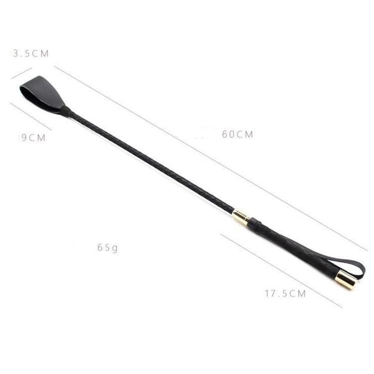 Boutique Slim Leather Riding Crop Horse Whip Pony Spanking Knout BDSM Lash - Best Love Sex Doll