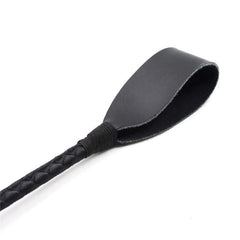 Boutique Slim Leather Riding Crop Horse Whip Pony Spanking Knout BDSM Lash - Best Love Sex Doll