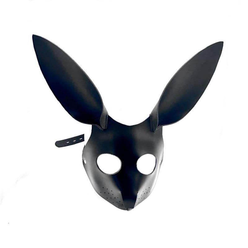 Bunny Girl Leather BDSM Mask Sexy Carnival Party Cosplay Mask Fetish Bondage ST8 - Best Love Sex Doll