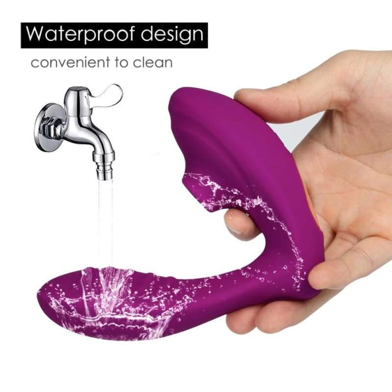 Jucărie sexuală Clit Sucker G Spot Vibrator Vibrator dublu