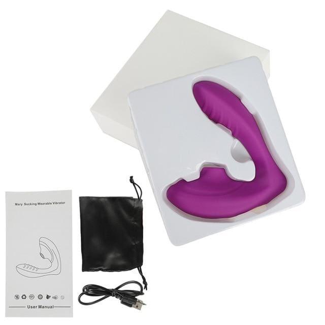 Clit Sucker G Spot Vibrator Double Use Sex Toy - Best Love Sex Doll