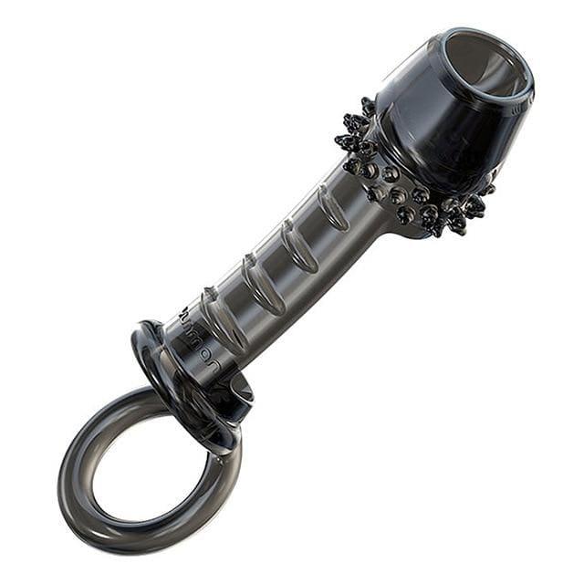 Dark Passion - Soft Silicone Cock Cage Delay Ejaculation Penis Ring - Best Love Sex Doll