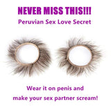 Eyelash of Goat - Peruvian Sex Love Secret Delay Ejaculation G-Spot Stimulation Cock Ring