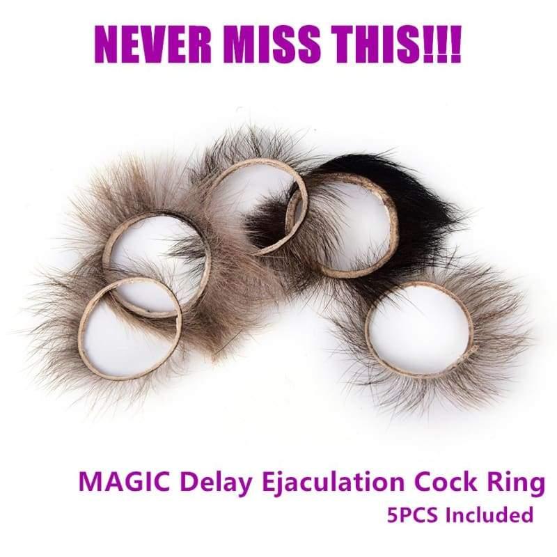 “Eyelash of Goat” - Peruvian Sex Love Secret Delay Ejaculation G-Spot Stimulation Cock Ring - Best Love Sex Doll