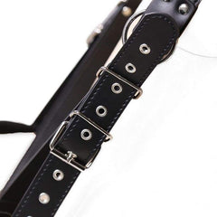 Fetish Open Leg Bondage PU Leather Neck-Legs Straps Bed Harness ST8 - Best Love Sex Doll