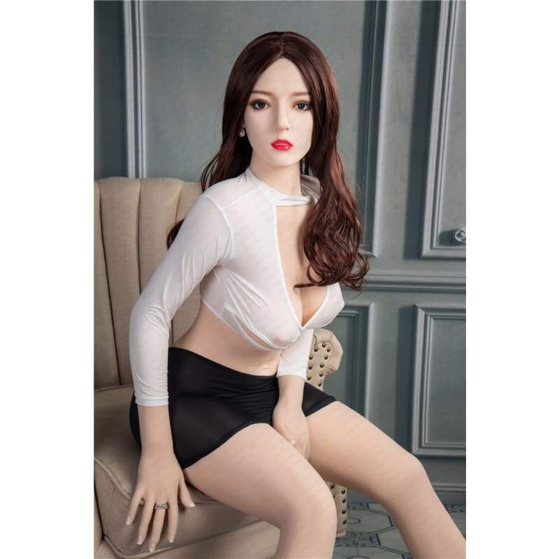 Muñeca sexual de silicona sólida de tamaño completo Modelo de moda Cabello largo Miel A19041503 Precio especial Asaka - Best Love Sex Doll