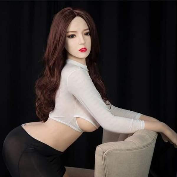 Full Size Solid Silicone Sex Doll Fashion Model Long Hair Honey A19041503 Special Price Asaka - Best Love Sex Doll