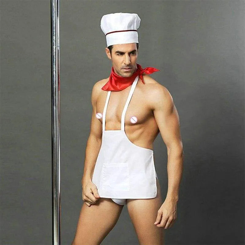 Head Chef - Sexy Underwear Set Erotic Costume For Man - Best Love Sex Doll