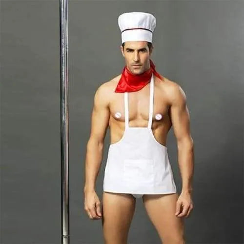 Head Chef - Sexy Underwear Set Erotic Costume For Man - Best Love Sex Doll