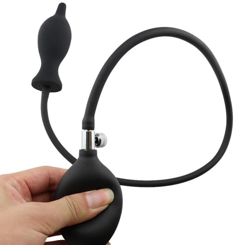 Inflatable Silicone Anal Butt Plug PumpDilator - Best Love Sex Doll